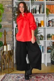 Paloma Tela Poet Blouse Chilli